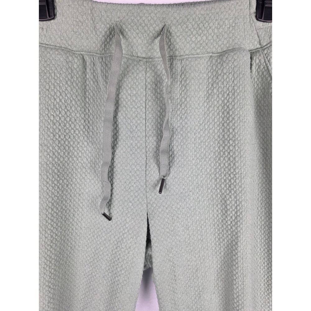 Marika Womens Sage Green Textured Jogger Pants XL Drawstring Pockets Activewear - Picture 2 of 10